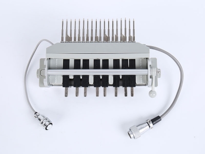 HH2020B 三相偏心轮下出线表座带辅助端子-直接式 （8滑块 150、155、165、180、 200x40MM 孔距,M6 螺杆）